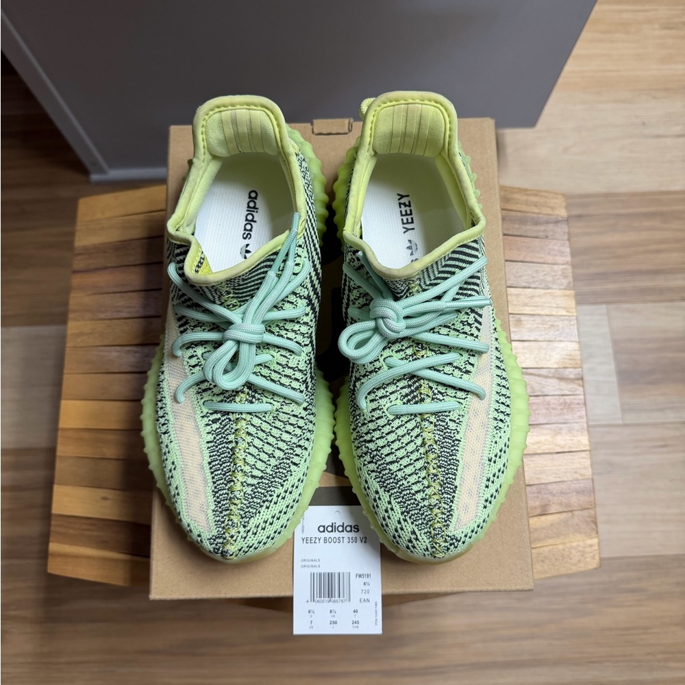 adidas Yeezy Boost 350 V2 Neon Yellow & Mint Green
